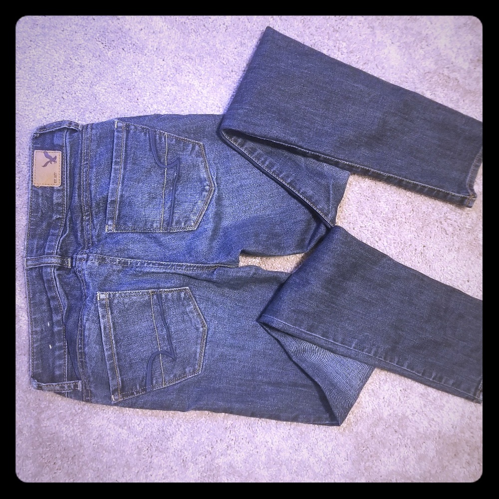 American eagle skinny jeans super stretch size00
